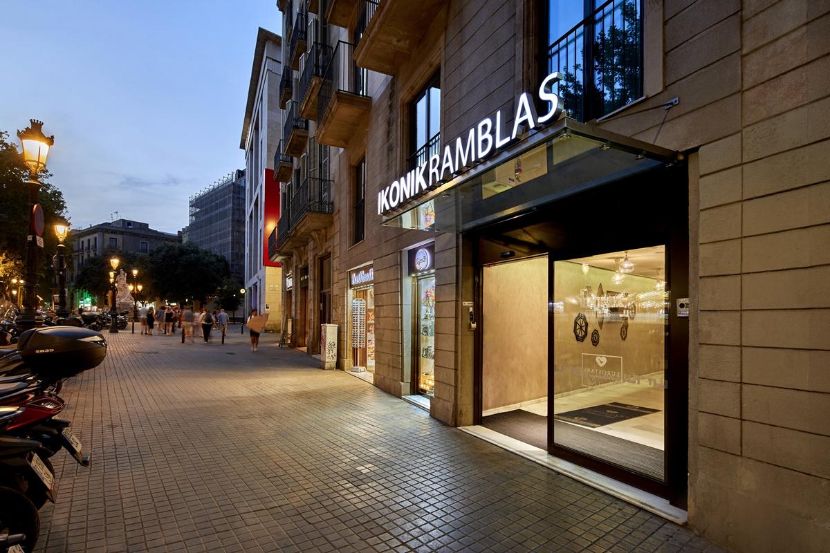 Ikonik Ramblas Barcelona Buitenkant foto